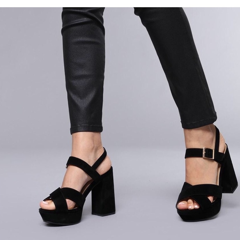 Nasty Gal One up ‘em Platform Heel